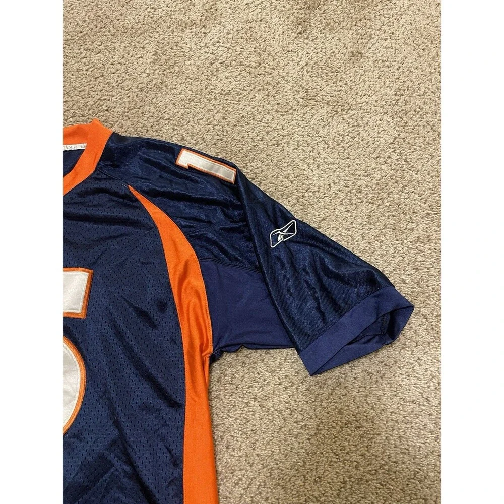 Authentic Denver Broncos #15 Tim Tebow Vintage NFL Football Jersey Mens Size 52 - Picture 5 of 6